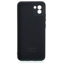 Силиконовый чехол SOFT Silicone Case для Samsung A03 (без лого) черный