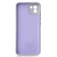 Силиконовый чехол SOFT Silicone Case для Samsung A03 (без лого) глициния