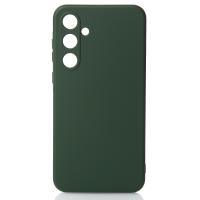 Силиконовый чехол SOFT Silicone Case для Samsung A35 (без лого) темно-зеленый
