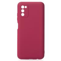 Силиконовый чехол SOFT Silicone Case для Samsung A03S (без лого) коралловый