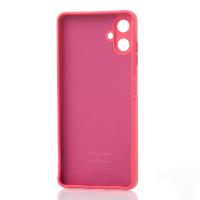 Силиконовый чехол SOFT Silicone Case для Samsung A06 (без лого) малиновый