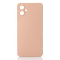 Силиконовый чехол SOFT Silicone Case для Samsung A06 (без лого) пудра