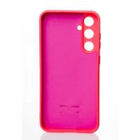 Силиконовый чехол SOFT Silicone Case для Samsung S23 FE (без лого) малиновый