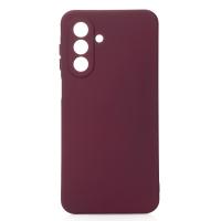 Силиконовый чехол SOFT Silicone Case для Samsung A17 (без лого) бордовый