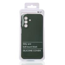 Силиконовый чехол SOFT Silicone Case для Samsung A17 (без лого) темно-зеленый