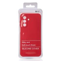 Силиконовый чехол SOFT Silicone Case для Samsung A17 (без лого) красный