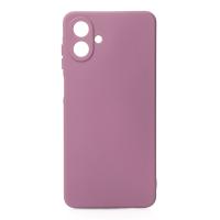 Силиконовый чехол SOFT Silicone Case для Samsung A07 (без лого) лаванда