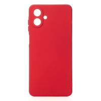 Силиконовый чехол SOFT Silicone Case для Samsung A07 (без лого) красный