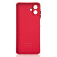 Силиконовый чехол SOFT Silicone Case для Samsung A07 (без лого) красный