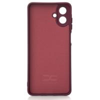 Силиконовый чехол SOFT Silicone Case для Samsung A07 (без лого) бордовый