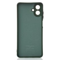 Силиконовый чехол SOFT Silicone Case для Samsung A07 (без лого) темно-зеленый