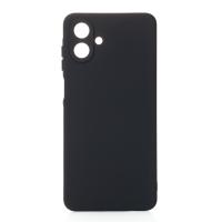 Силиконовый чехол SOFT Silicone Case для Samsung A07 (без лого) черный