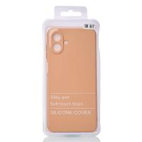 Силиконовый чехол SOFT Silicone Case для Samsung A07 (без лого) пудра