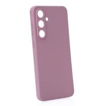 Силиконовый чехол SOFT Silicone Case для Samsung S25 FE (без лого) лаванда