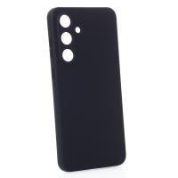 Силиконовый чехол SOFT Silicone Case для Samsung S25 FE (без лого) черный