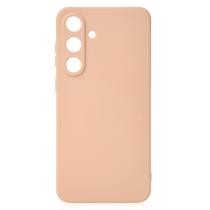 Силіконовий чохол SOFT Silicone Case для телефону Samsung S25 FE (без лого) пудра