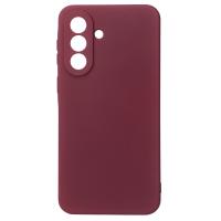 Силиконовый чехол SOFT Silicone Case для Samsung A37 (без лого) бордовый