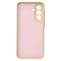 Силиконовый чехол SOFT Silicone Case для Samsung A37 (без лого) пудра