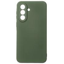 Силиконовый чехол SOFT Silicone Case для Samsung A37 (без лого) темно-зеленый