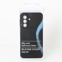 Силиконовый чехол SOFT Silicone Case для Samsung A27 (без лого) черный