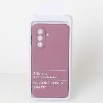 Силиконовый чехол SOFT Silicone Case для Samsung A27 (без лого) лаванда