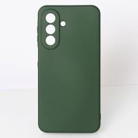 Силиконовый чехол SOFT Silicone Case для Samsung A27 (без лого) темно-зеленый