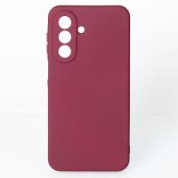 Силиконовый чехол SOFT Silicone Case для Samsung A27 (без лого) бордовый