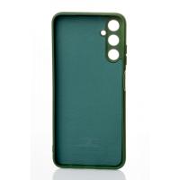 Силиконовый чехол SOFT Silicone Case для Samsung A05S (без лого) темно-зеленый