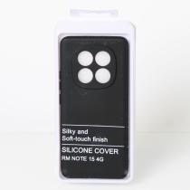 Силиконовый чехол SOFT Silicone Case для Xiaomi Redmi Note 15 4G (без лого) черный