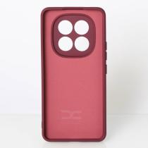 Силиконовый чехол SOFT Silicone Case для Xiaomi Redmi Note 15 4G (без лого) бордовый