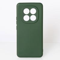 Силиконовый чехол SOFT Silicone Case для Xiaomi Redmi Note 15 Pro 4G (без лого) темно-зеленый
