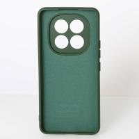 Силиконовый чехол SOFT Silicone Case для Xiaomi Redmi Note 15 Pro 4G (без лого) темно-зеленый