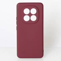 Силиконовый чехол SOFT Silicone Case для Xiaomi Redmi Note 15 Pro 4G (без лого) бордовый