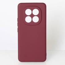 Силиконовый чехол SOFT Silicone Case для Xiaomi Redmi Note 15 Pro 4G (без лого) бордовый