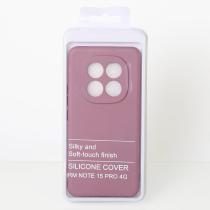 Силиконовый чехол SOFT Silicone Case для Xiaomi Redmi Note 15 Pro 4G (без лого) лаванда