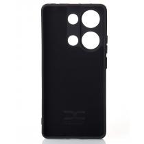 Силиконовый чехол SOFT Silicone Case для Xiaomi Redmi Note 13 4G (без лого) черный