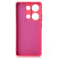 Силиконовый чехол SOFT Silicone Case для Xiaomi Redmi Note 13 4G (без лого) малиновый