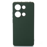 Силиконовый чехол SOFT Silicone Case для Xiaomi Redmi Note 13 4G (без лого) темно-зеленый
