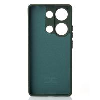 Силиконовый чехол SOFT Silicone Case для Xiaomi Redmi Note 13 4G (без лого) темно-зеленый
