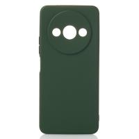 Силиконовый чехол SOFT Silicone Case для Xiaomi Redmi A3X (без лого) темно-зеленый