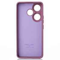 Силиконовый чехол SOFT Silicone Case для Xiaomi Poco F6/Redmi Turbo 3 (без лого) лаванда