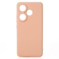 Силиконовый чехол SOFT Silicone Case для Xiaomi Poco F6/Redmi Turbo 3 (без лого) пудра