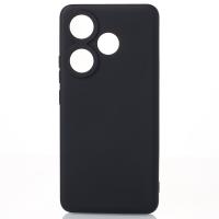 Силиконовый чехол SOFT Silicone Case для Xiaomi Poco F6/Redmi Turbo 3 (без лого) черный