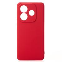 Силиконовый чехол SOFT Silicone Case для Xiaomi Redmi Note 14 5G Global (без лого) красный