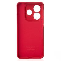 Силиконовый чехол SOFT Silicone Case для Xiaomi Redmi Note 14 5G Global (без лого) красный