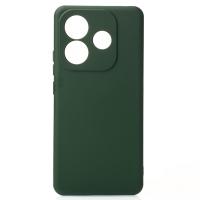 Силиконовый чехол SOFT Silicone Case для Xiaomi Redmi Note 14 5G Global (без лого) темно-зеленый