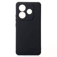 Силиконовый чехол SOFT Silicone Case для Xiaomi Redmi Note 14 5G Global (без лого) черный
