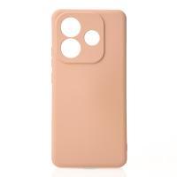 Силиконовый чехол SOFT Silicone Case для Xiaomi Redmi Note 14 5G Global (без лого) пудра