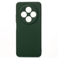 Силиконовый чехол SOFT Silicone Case для Xiaomi Redmi A3 Pro / Redmi A4 5G (без лого) темно-зеленый