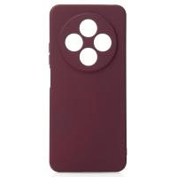 Силиконовый чехол SOFT Silicone Case для Xiaomi Redmi A3 Pro / Redmi A4 5G (без лого) бордовый